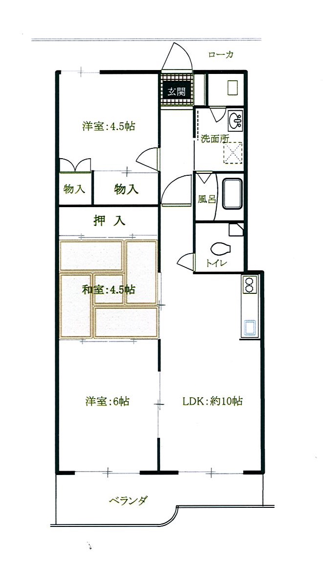 名古屋市港区 シャルム湊間取り