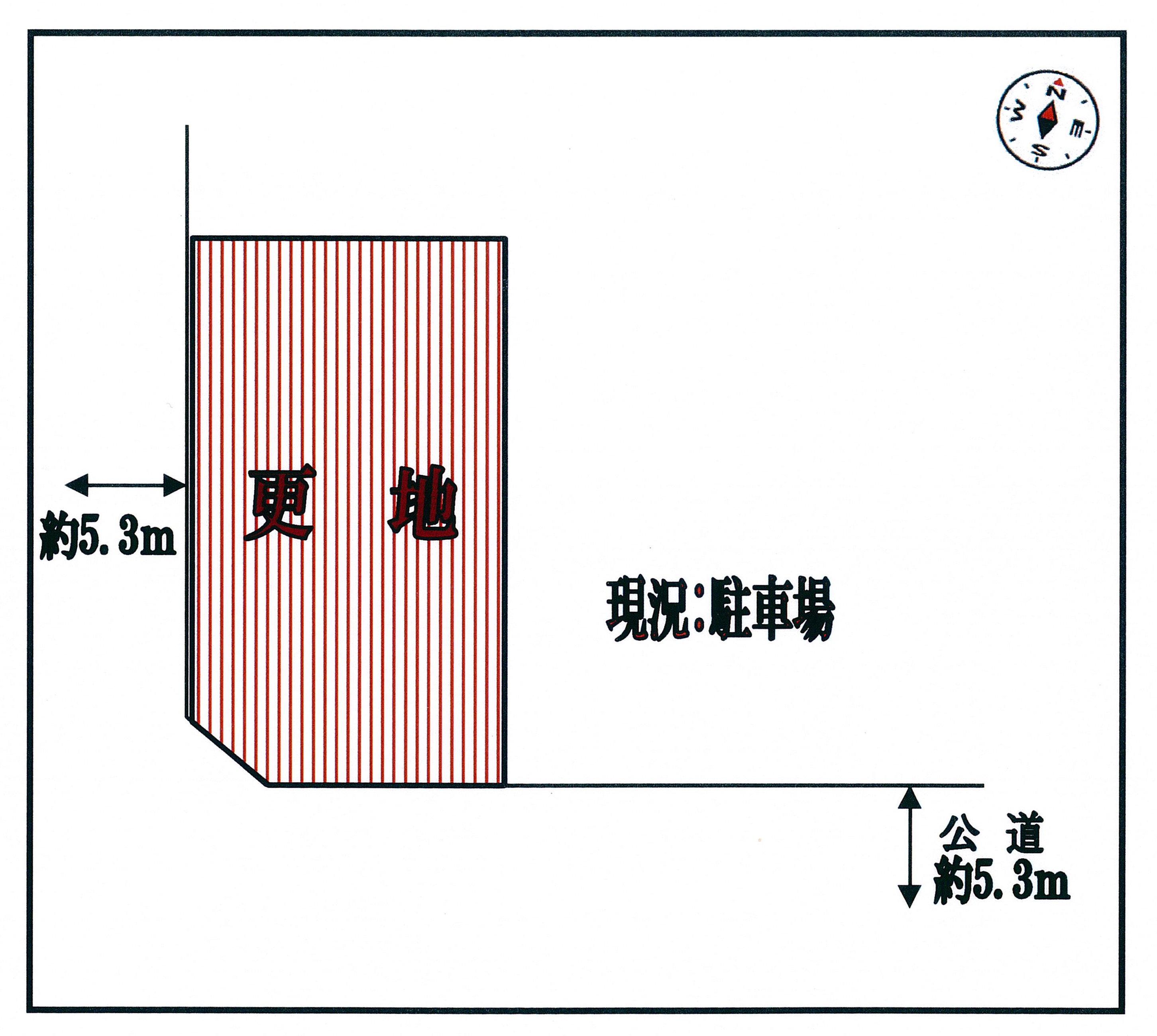 三重県鈴鹿市自由ヶ丘土地②間取り